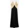 Toteme Draped dress black_bleached_sand