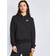 Nike Womens Black Solid Long Sleeve Hooded Hoodie Sweater