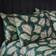 Edinburgh Magali Leaf Premium Pillow Case Green