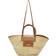 Jacquemus Beige & Brown Le Raphia 'Le Panier Soli' Tote 811 Light Brown/W St UNI