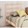 vidaXL brown, 106 Solid Wood Pine Bed Multi Headboard