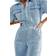 Free People Marci Coverall Jumpsuit - Clear Skies