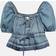 Ganni Organic Denim Top 40/UK