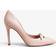 Ted Baker Womens Dusky-pink Teliah Bow-embellished Leather Courts Eur Women