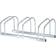 Homcom Bike Parking Rack Silver