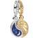 Pandora Splittable Sun & Moon Dangle Charm - Multicolour