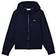 Lacoste Embroidered Logo Zipped Hoodie in Cotton Mix