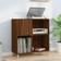 vidaXL Engineered Wood Brown Oak Storage Cabinet 84.5x89cm