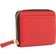 Marc Jacobs The Leather Zip Around Wallet - True Red