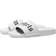 Palm Angels Logo Pool Sliders - White/Black