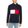 Tommy Hilfiger Structure Flag Long Sleeve Polo Shirt - Desert Sky