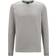 HUGO BOSS Salbo Iconic Sweatshirt with Grid Artwork And Curved Logo - Light Grey