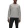 HUGO BOSS Salbo Iconic Sweatshirt with Grid Artwork And Curved Logo - Light Grey