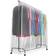 Sorbus Garment Rack Cover for Portable Closet Wardrobe 182.9x165.1cm