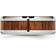 Chisel Classics Inlay Wedding Band - Silver/Brown