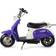 MotoTec 24v Electric Moped Purple