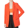 Pieces Bossy Blazer - Tangerine Tango