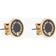 Marc Jacobs The Medallion Studs - Gold/Black/Transparent