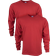 Gildan Men's Ultra Long Sleeve T-shirt 2-pack - Red