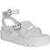 Where's That From Layla Buckle Strap Platform - White