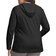 Just My Size Plus Full-Zip Slub Cotton Hoodie - Black