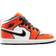 Nike Air Jordan 1 Mid SE PS - Turf Orange/Black/White