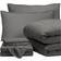 Bare Home Bed-in-A-Bag Bed Linen Grey (264.2x228.6cm)