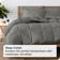 Bare Home Bed-in-A-Bag Bed Linen Grey (264.2x228.6cm)