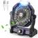 Conbola Portable Battery Operated Fan with LED Lantern