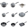 T-fal Ultimate Cookware Set with lid 14 Parts