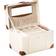 Bey-Berk 4 Level Multi Compartment Jewellery Box - Ivory