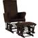 Costway Baby Nursery Relax Rocker Rocking Chair Glider & Ottoman Set