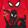 Marvel Kid's Spider-Man Miles Morales Sweatshirt - Awesome red