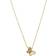 Adornia Butterfly Necklace - Gold/White