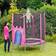 Plum Palace Pink 6ft Trampoline & Enclosure