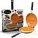 Gotham Steel Double Flip Non-Stick Ti-Ceramic with lid 17.8 cm