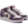 Nike Air Jordan 1 Mid GS - Pro Purple/Desert Sand