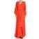 MEGHAN LA Lilypad Maxi Dress - Flame