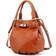 Old Trend Pumpkin Bucket Bag - Chestnut