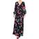 MEGHAN LA Lilypad Maxi Dress - Orchid Black