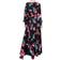 MEGHAN LA Lilypad Maxi Dress - Orchid Black