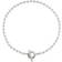 Gucci Boule Stripe Beaded Choker Necklace - Silver