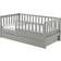 Vipack Toddler Drawer Bed Frames Cot Bed 29.9x58.3"