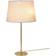 GUBI Tynell Brass/Canvas Table Lamp 58cm