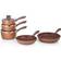 JML Copper Stone Cookware Set with lid 5 Parts