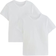 George for Good Neck School T-shirt 2-pack - White Crew