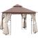 OutSunny Tree Motifs Double Canopy Patio Gazebo 3x3 m