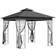 OutSunny Tree Motifs Double Canopy Patio Gazebo 3x3 m