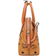 MCM Tracy Visetos Tote Bag - Cognac