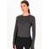 Icebreaker Women's Zoneknit L/S Crewe Merino base layer XL, black